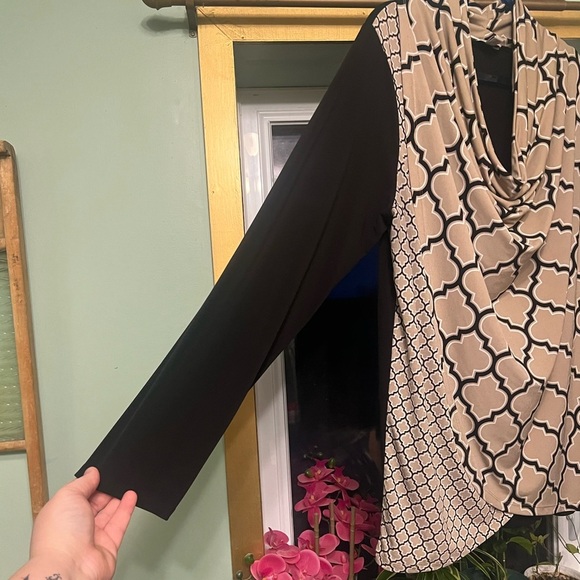 Vintage Spanner Abstract Art Long Sleeve Top - Size X - Picture 3 of 8